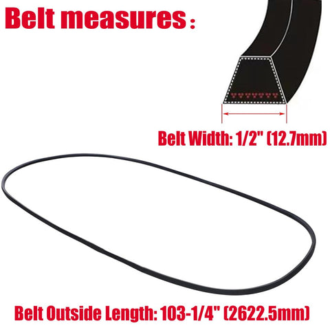 Annolai 954-04219 LTX1045-fit close-up, precise Cub Cadet replacement