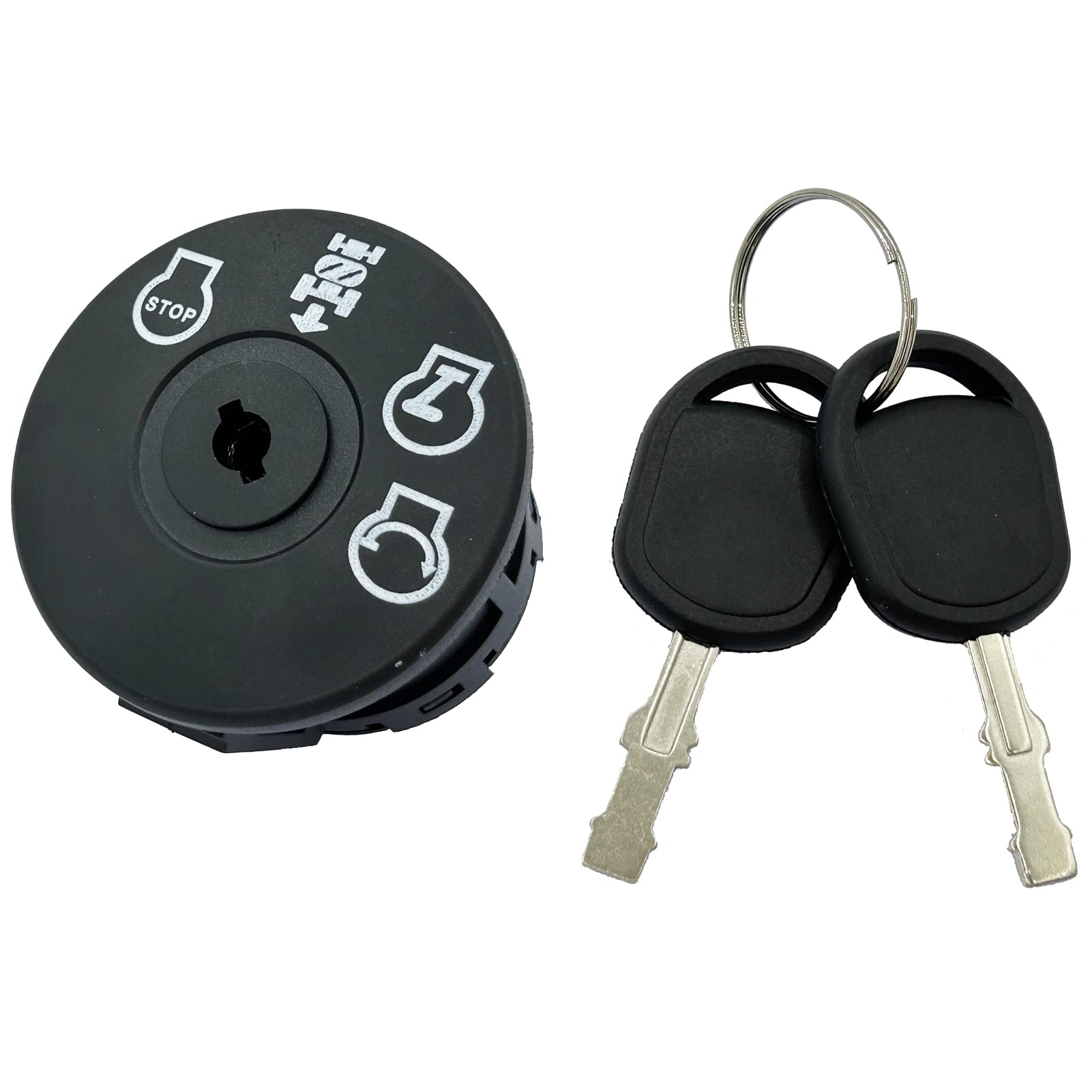 Annolai 4-position ignition switch close-up with seven terminals for dependable starting