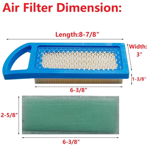 Annolai spark plugs included for quick ignition and smoother operation