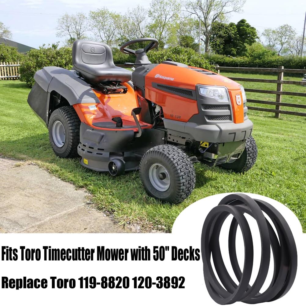 Annolai Toro TimeCutter SS5000 belt fit ensures smooth cutting performance.