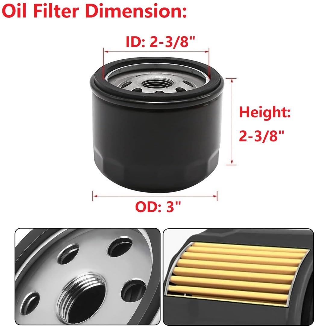 Annolai tractor engine area visual demonstrates filter placement