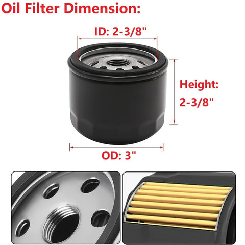 Annolai tractor engine area visual demonstrates filter placement
