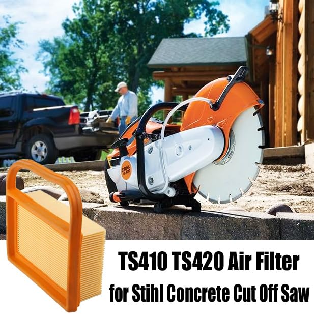 Close-up of Annolai TS420 air filter highlighting filtration media
