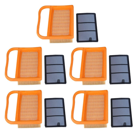 Annolai TS420 air filter 5-pack packaging shows convenient replacement kit for Stihl saws