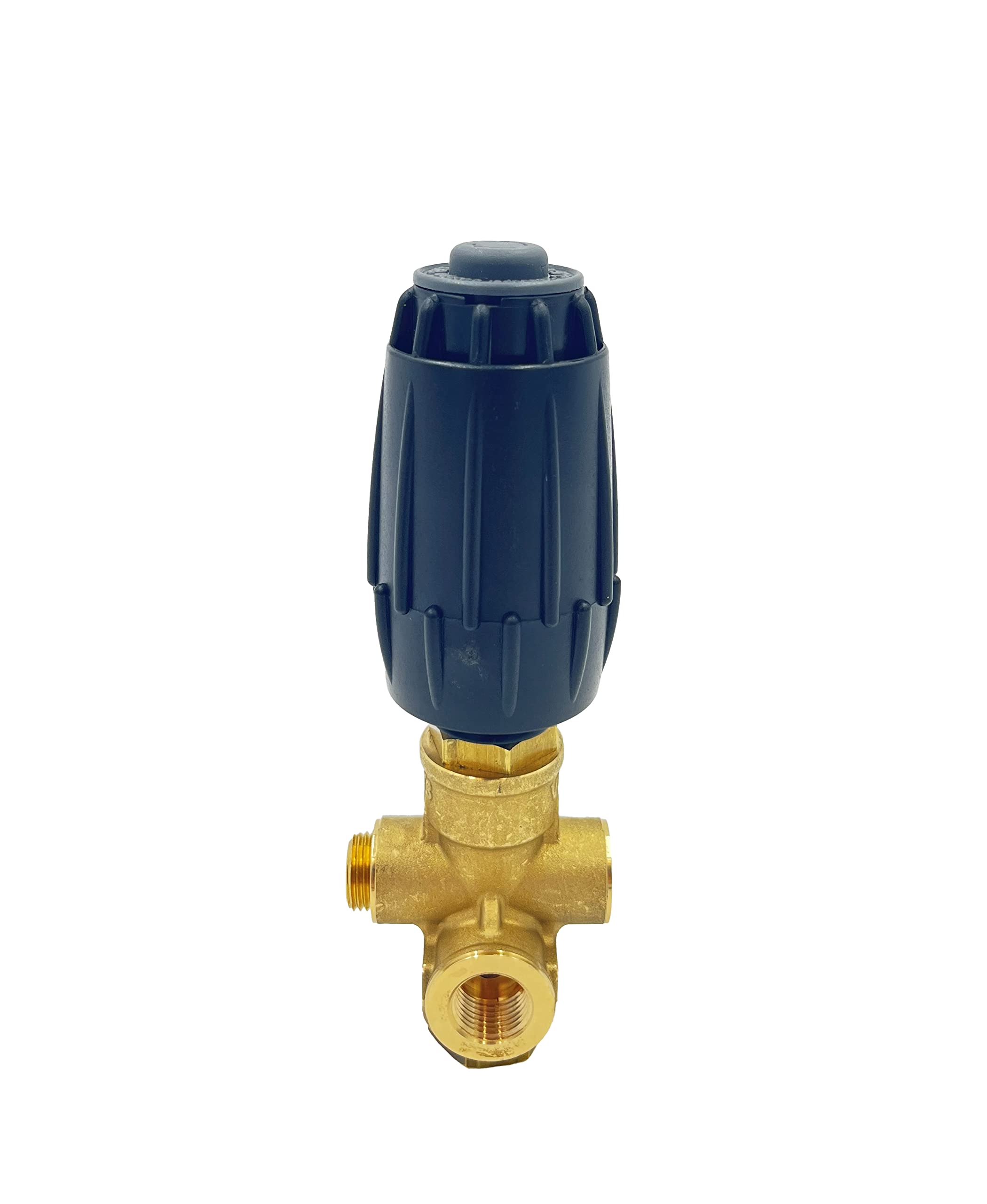 Annovi Reverberi VRT3-310EZ unloader with adjustable knob enables precise pressure control.