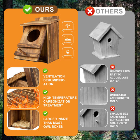 AnNowshua Ling easy installation on trees or poles for quick setup.