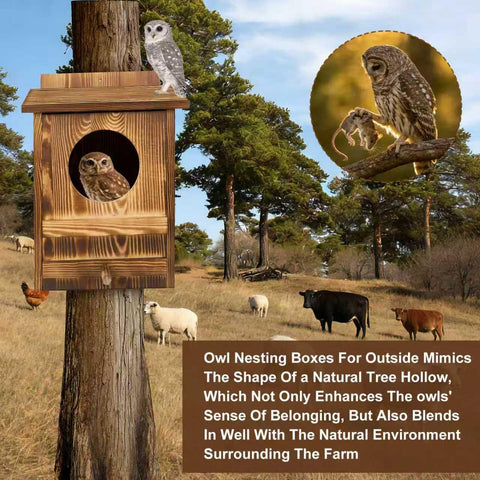 AnNowshua Ling spacious interior supports comfortable nesting and roosting.
