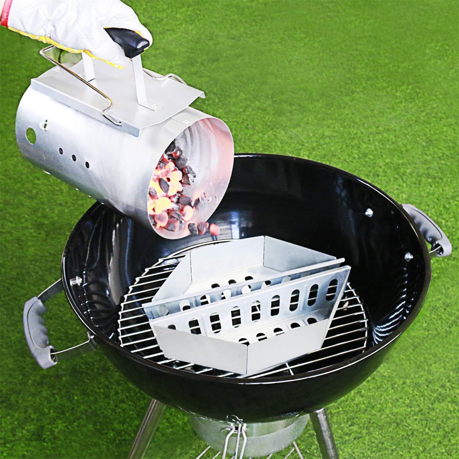 Anokeditsen Originals Charcoal Basket Weber compatibility confirms broad grill compatibility
