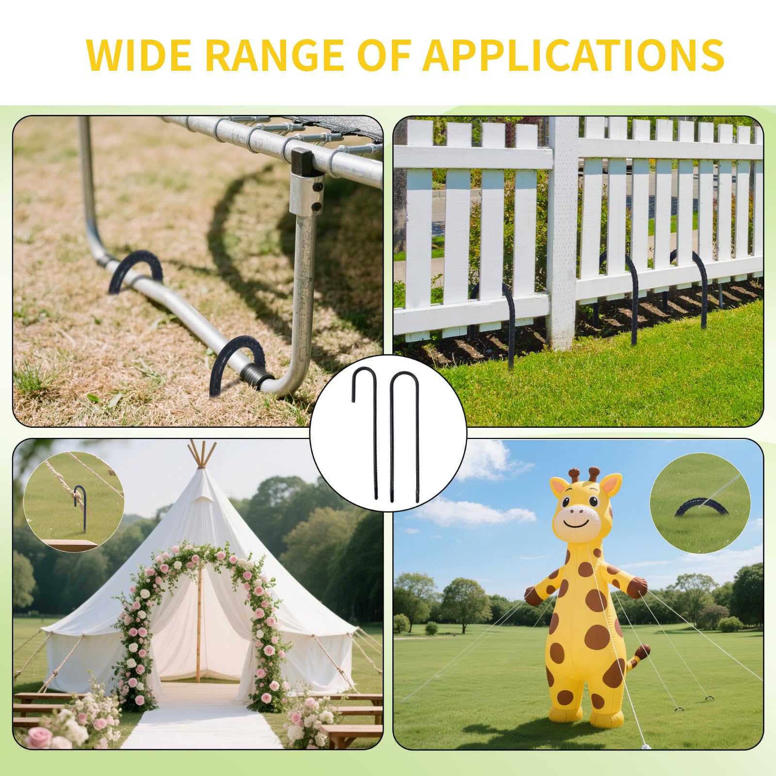 Anothera inflatable-structure-stake 12in anchors large outdoor inflatables