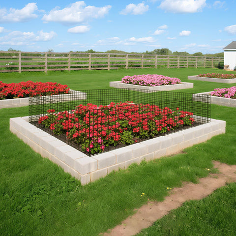 Anothera metal plant protector kit covers vegetables, shrubs, and flowers for reliable defense