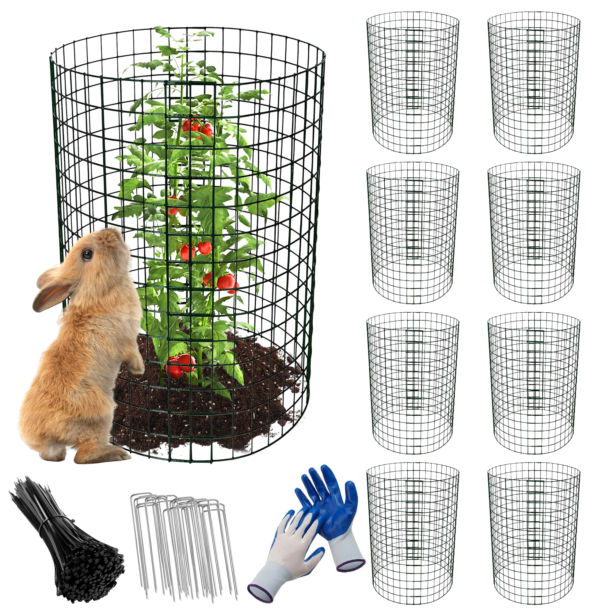 Anothera plant protector panel 16x12 shields vegetables from animals while letting light and air through