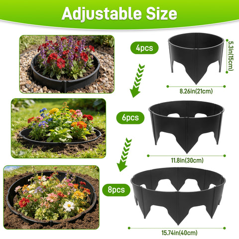 Anothera protective base barrier guards plant bases during gardening tasks and preserves soil.