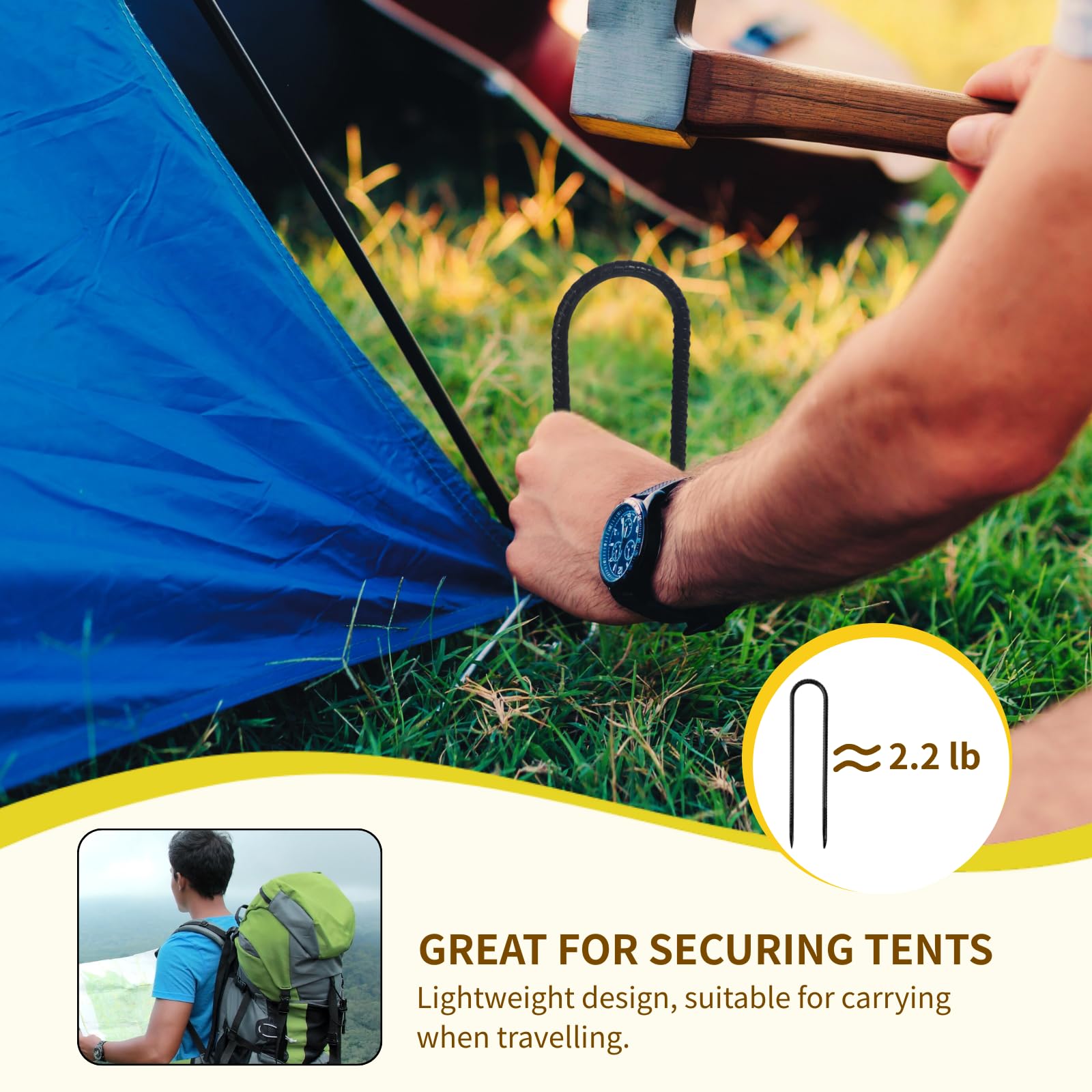 Anothera swing-set-stake 12in keeps swings steady during outdoor use