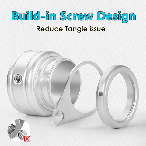 Anovo adjustable screws fit 0.75 to 1.02 inch poles.