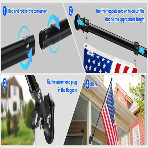 Anovo complete hardware kit including screws and wall anchors.