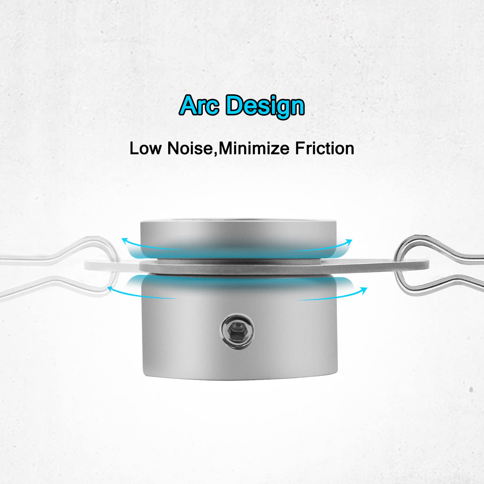 Anovo flag pole rings stainless steel swivel for durable performance