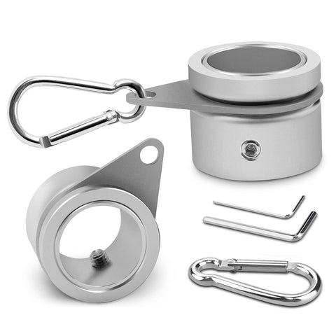 Anovo flagpole ring with 360 rotation to reduce wrap