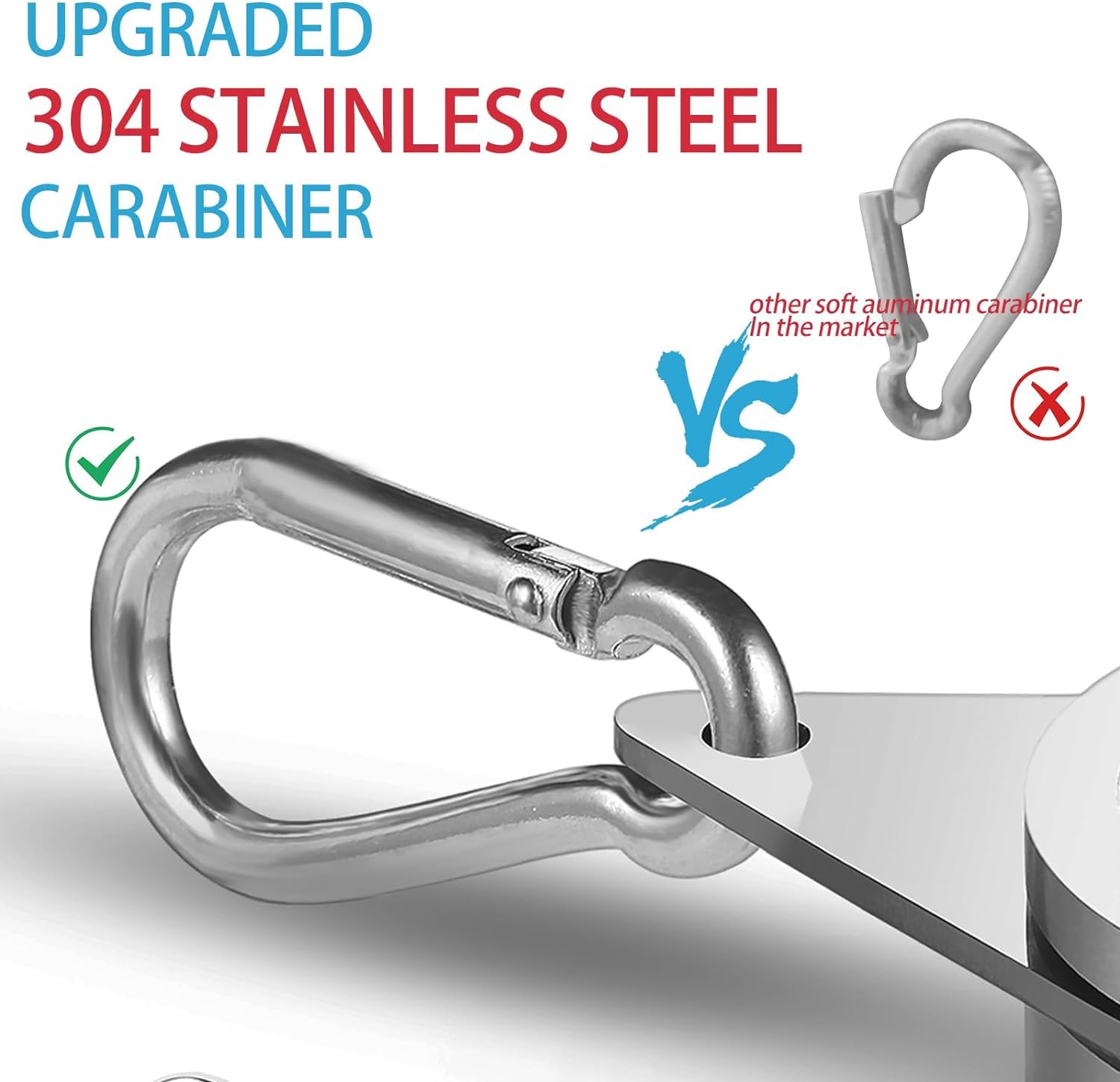 Anovo stainless steel swivel for durable mounting
