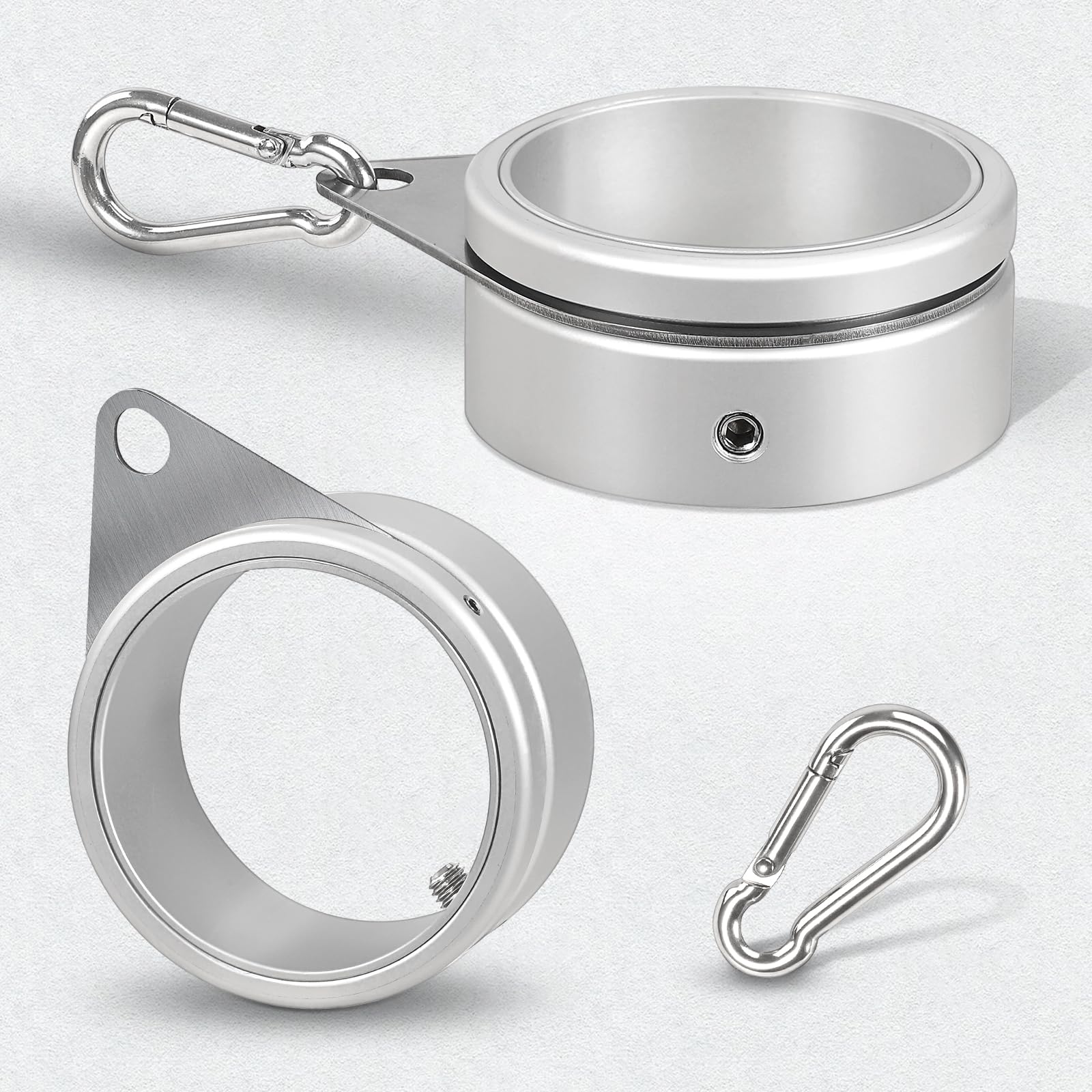 Anovo weather-resistant flag ring stands up to sun, rain, and wind.