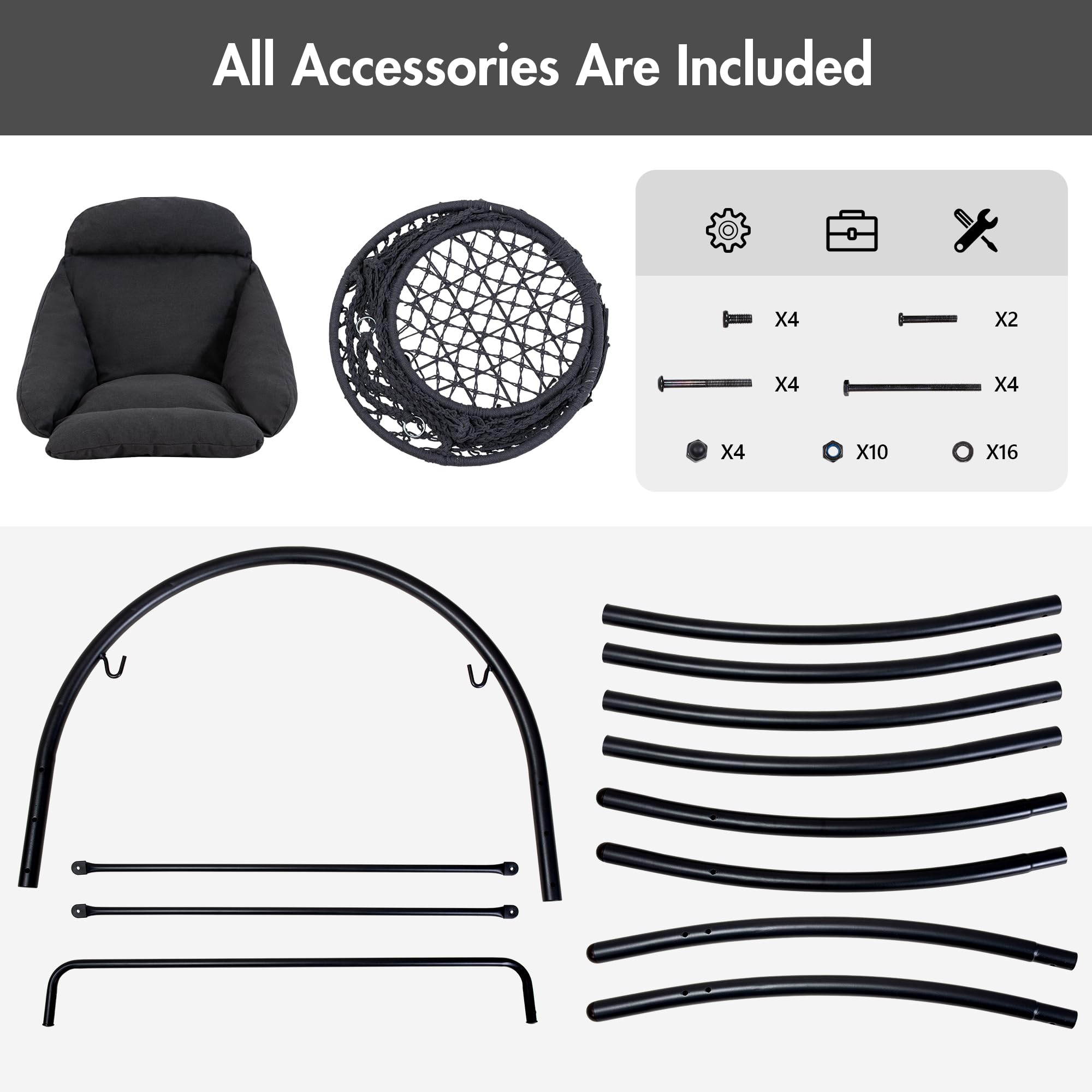 ANOW side pocket lets you reach a book or tablet while relaxing.