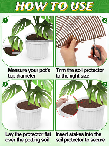 ANPHSIN weather-resistant PP plastic grid cover shown for outdoor use