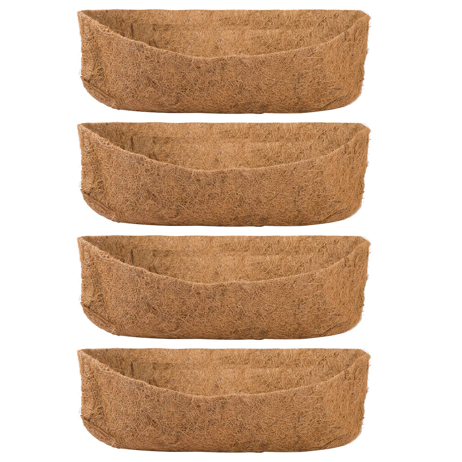 ANPHSIN coco liner for window boxes promotes even watering and healthy roots.