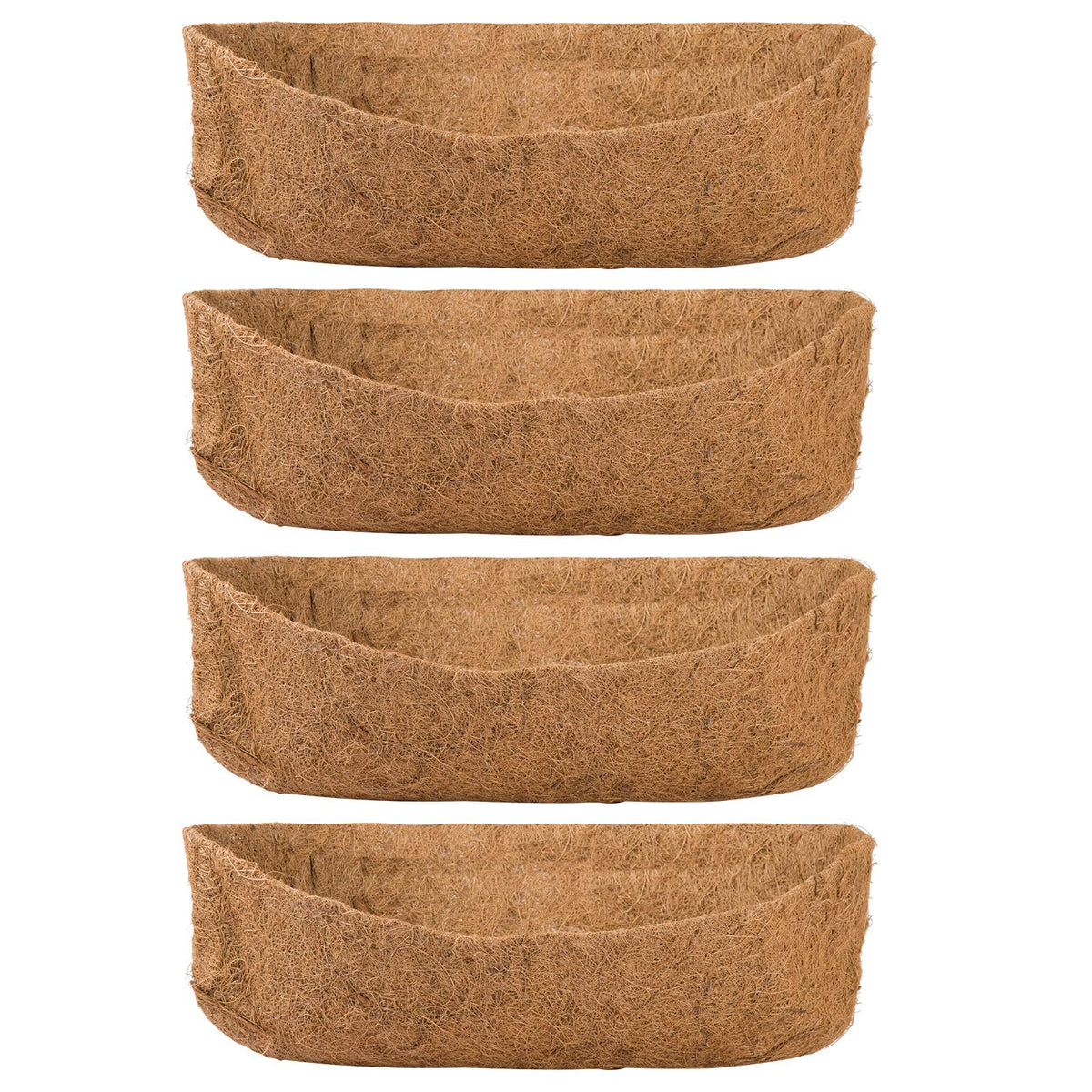 ANPHSIN coco liner for window boxes promotes even watering and healthy roots.