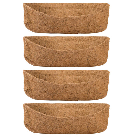 ANPHSIN coco liner for window boxes promotes even watering and healthy roots.