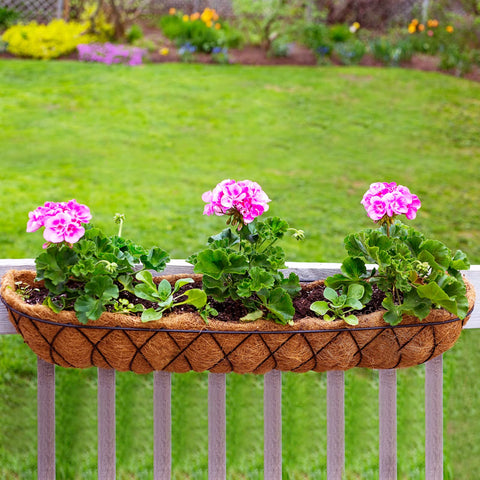 ANPHSIN wall-planter liner promotes steady aeration for vertical plantings.