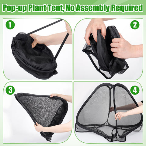 ANPHSIN durable mesh keeps small animals out and crops thriving