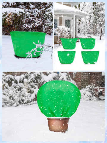 ANPHSIN low-shrub protection cover shields delicate shoots from winter weather