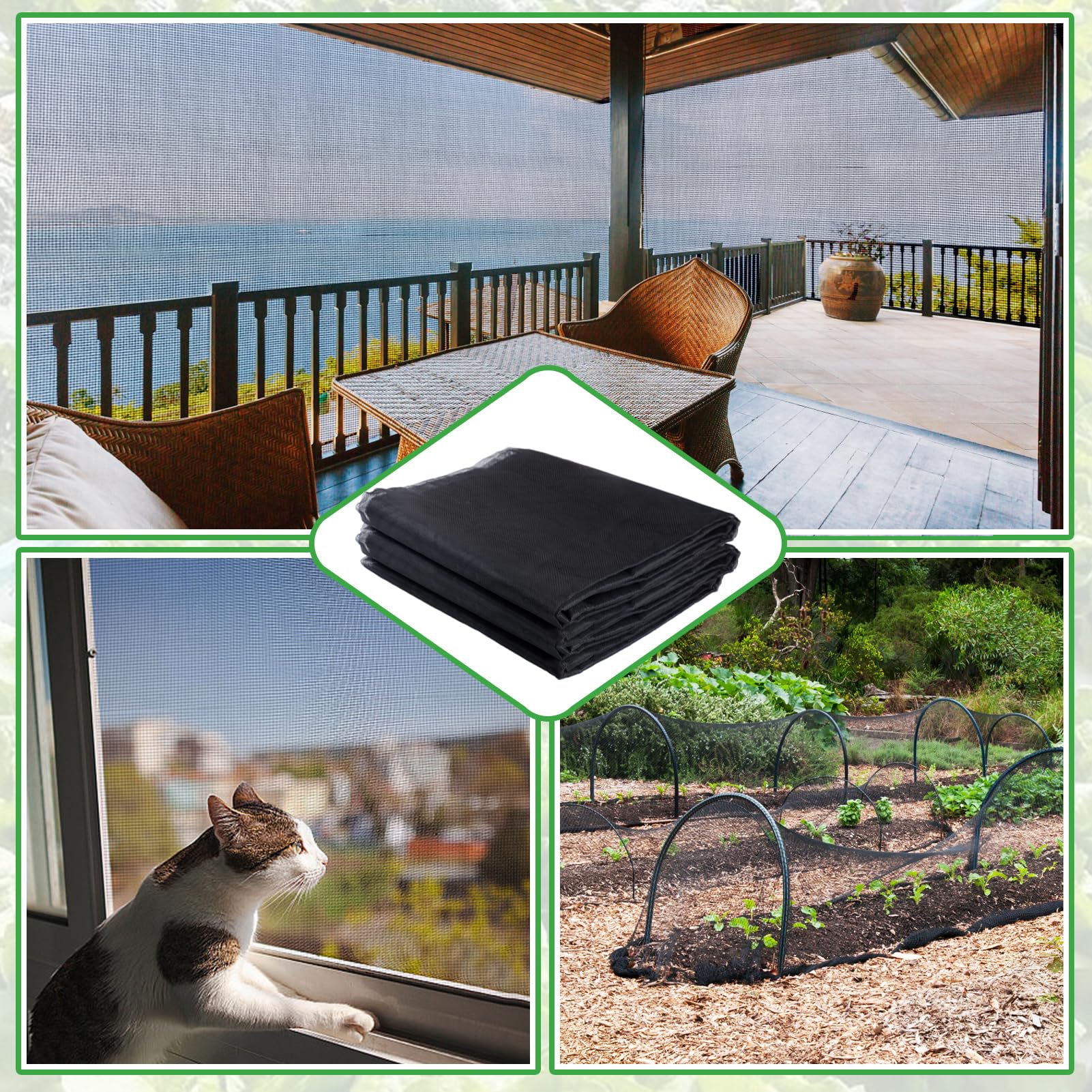 ANPHSIN patio balcony usage scene shows versatile garden protection.