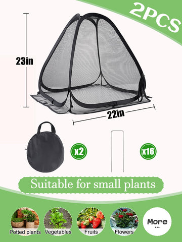 ANPHSIN plant cover sets simplify garden care and deployment