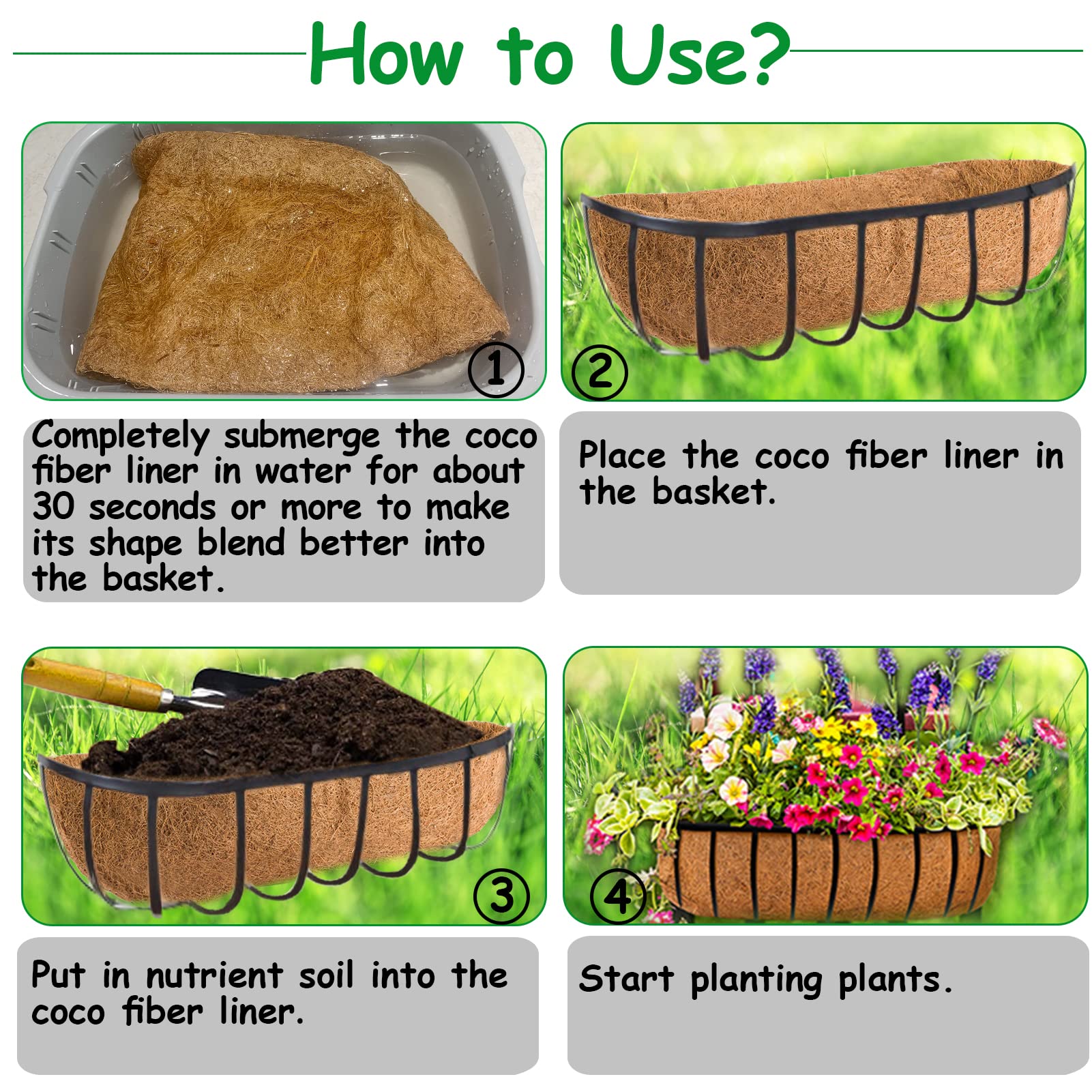 ANPHSIN coconut coir offers water retention and air permeability for thriving plants.