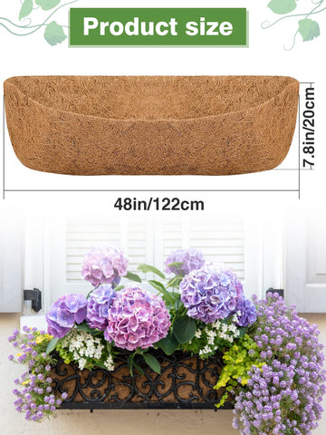 ANPHSIN deck-garden liner suitable for balcony pots with balanced moisture.