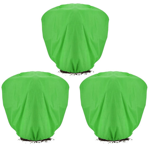ANPHSIN winter plant cover square 39.3 inch pack protects shrubs from frost while preserving airflow.