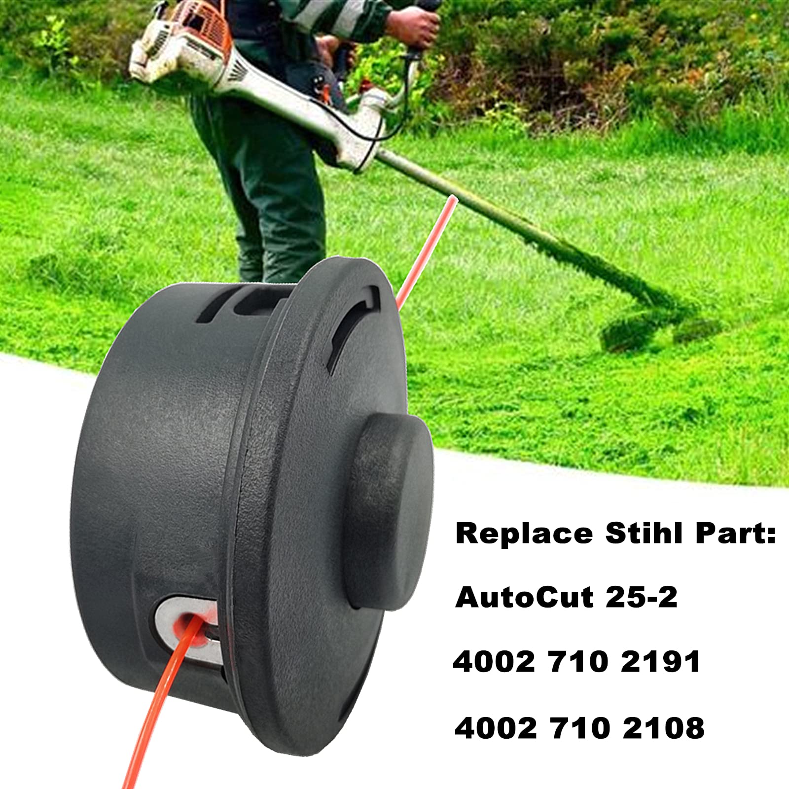 Anpongta dual-line design delivers steady cutting and fewer reloads.