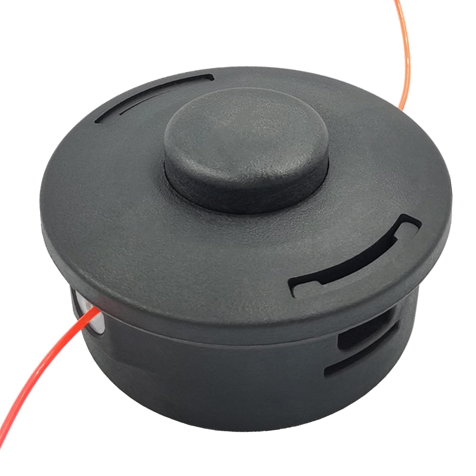 Anpongta 25-2 trimmer head bump feed for easy line advancement and edge trimming.