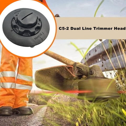 Anpongta C5-2 trimmer head for Stihl FS50, great for garden upkeep near walls
