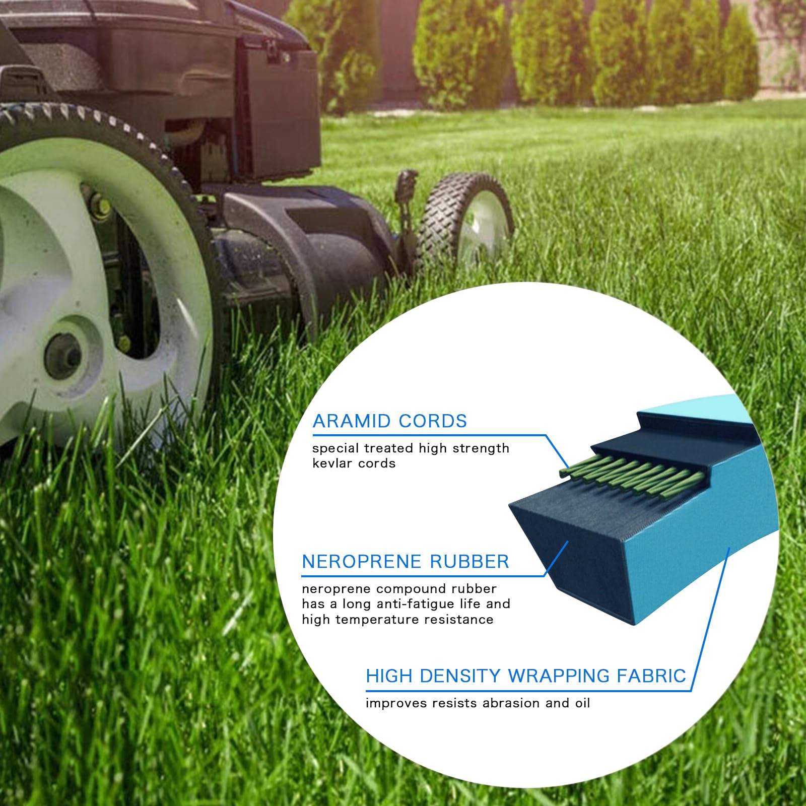 Anpongta GX20571 compatibility range image for 48-inch John Deere decks.