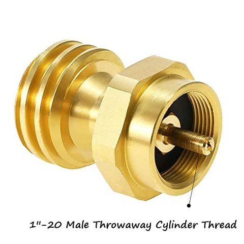 ANPTGHT brass construction ensures durability and long life for frequent outdoor cooking.