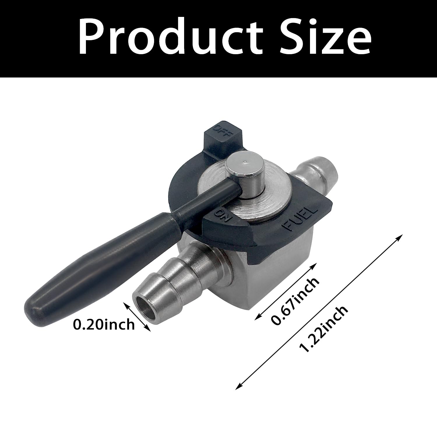 ANPTGHT hose clamps included ensure secure, leak-free connections.