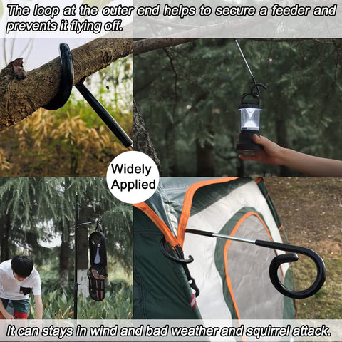 Anranmm sideways hook extends outward for easy access