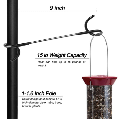 Anranmm wrap hook adds a second feeding arm on the pole