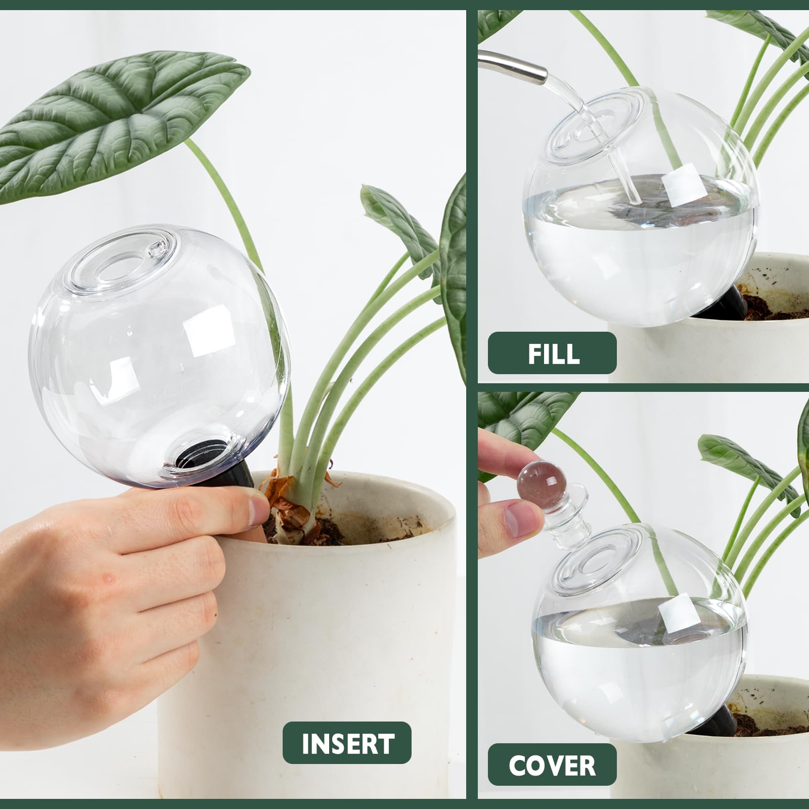 Ansberta indoor/outdoor drip irrigation tool for consistent plant hydration.