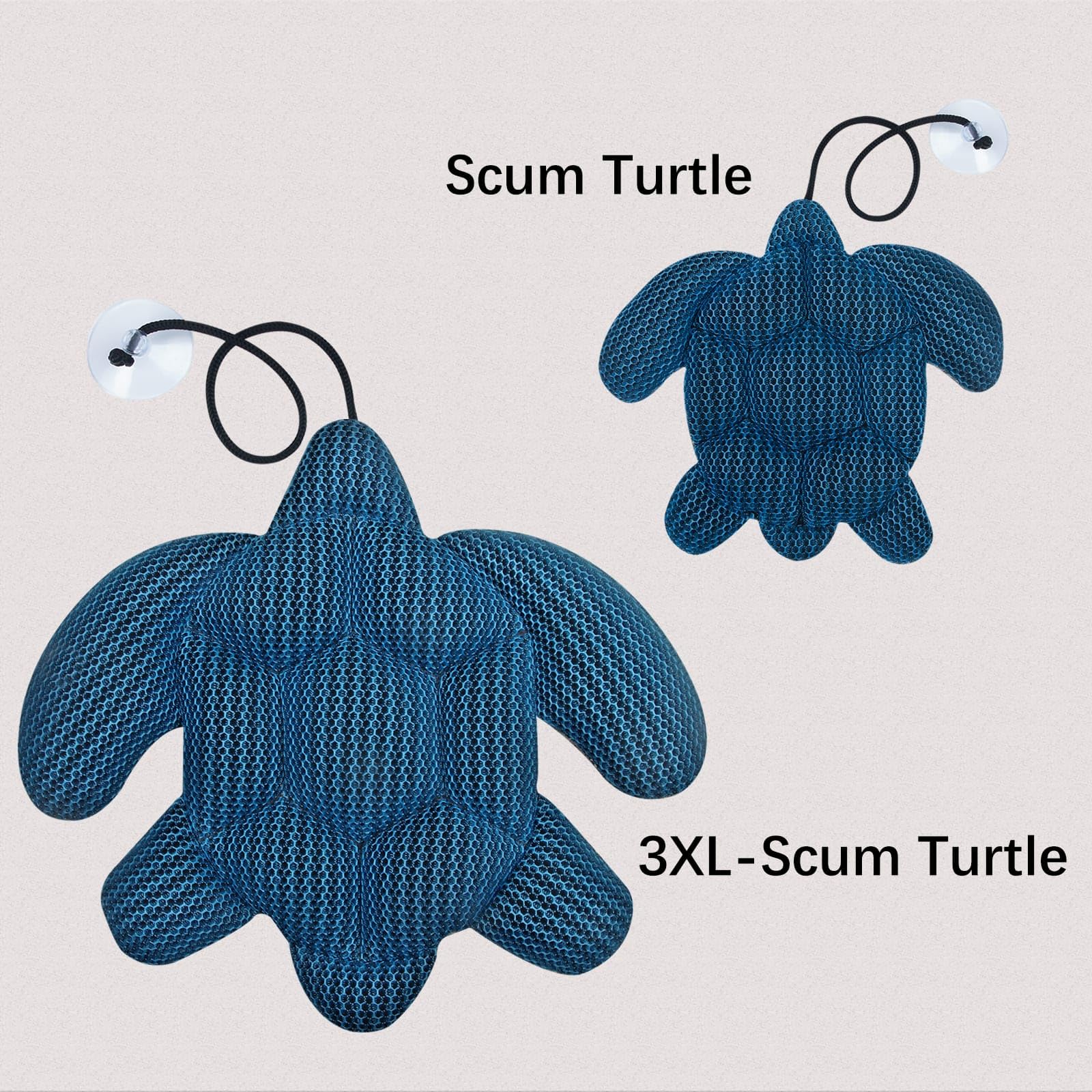 ANSLCA 3XL turtle absorption surface close-up showing oil uptake