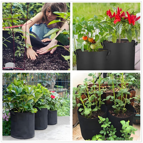 Reusable ANSLYQA garden bags for multiple seasons