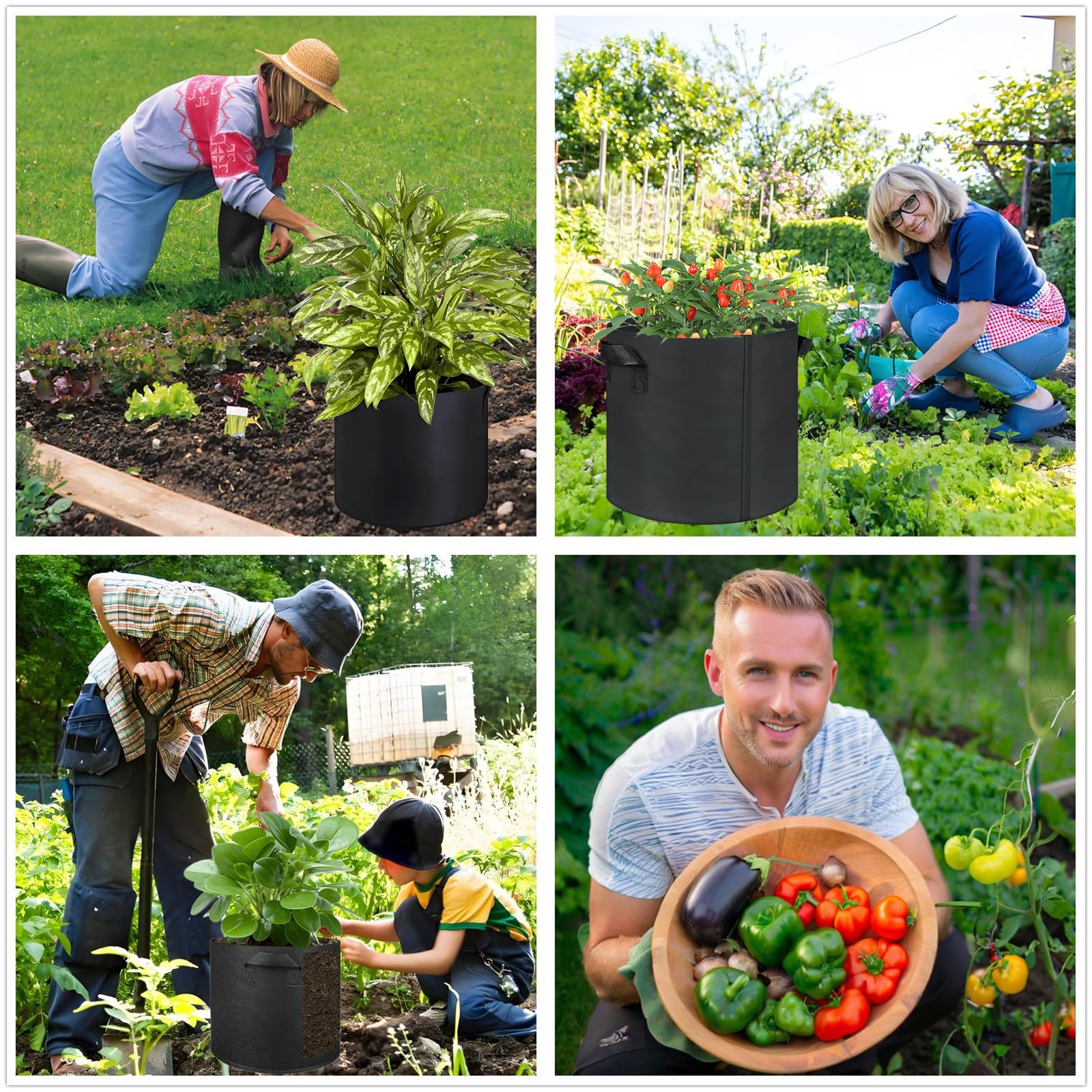 ANSLYQA bag suitable for vegetables and herbs