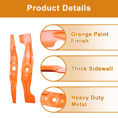 Antanker blade coating detail highlights rust resistance for longer life.
