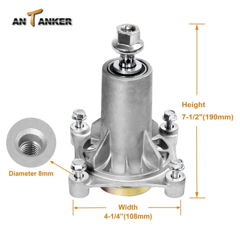 Antanker spindle compatibility with Husqvarna and Craftsman models for easy replacement